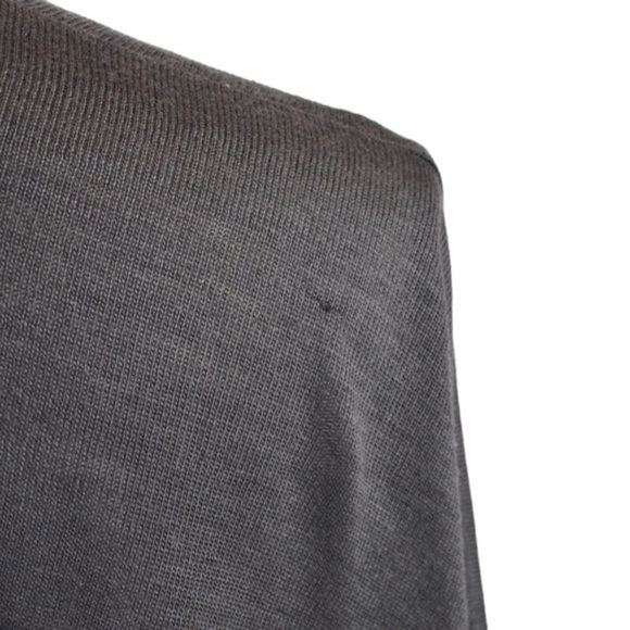 NWT Cejon Brown Acrylic Knit OSFA Blanket Wrap Sleeveless Drape - Picture 6 of 8